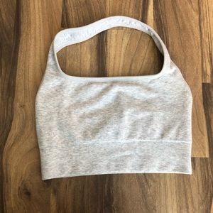 Fabletics cloud seamless halter bralette size S